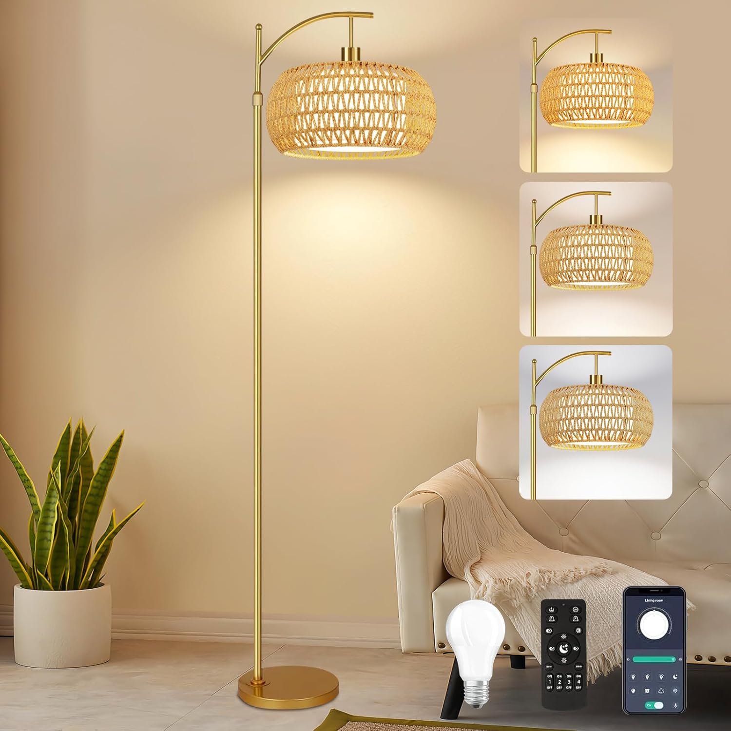 Bogen-Stehlampen für das Wohnzimmer