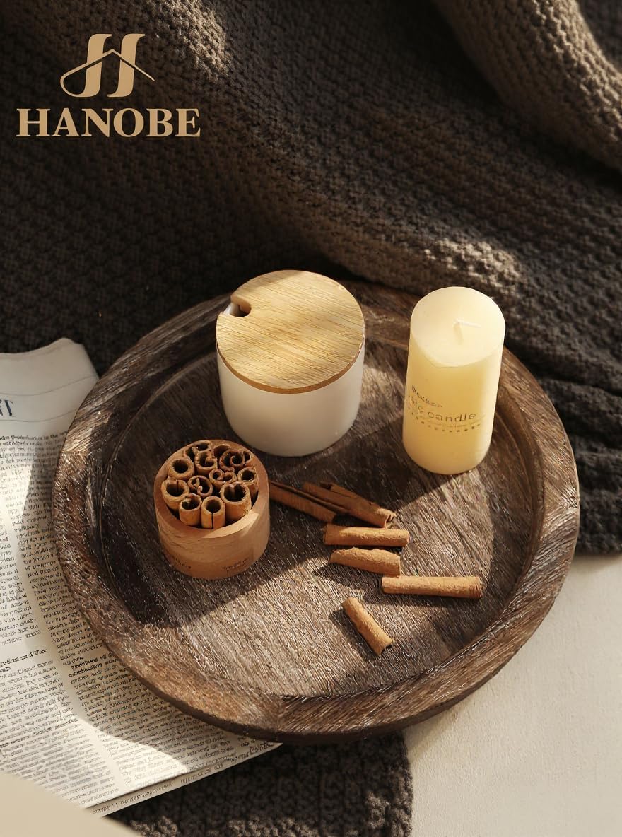Hanobe Kerzenhalter-Tablett