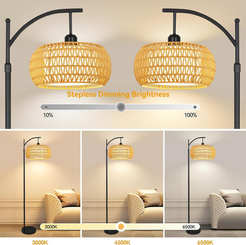 Bogen-Stehlampen für das Wohnzimmer