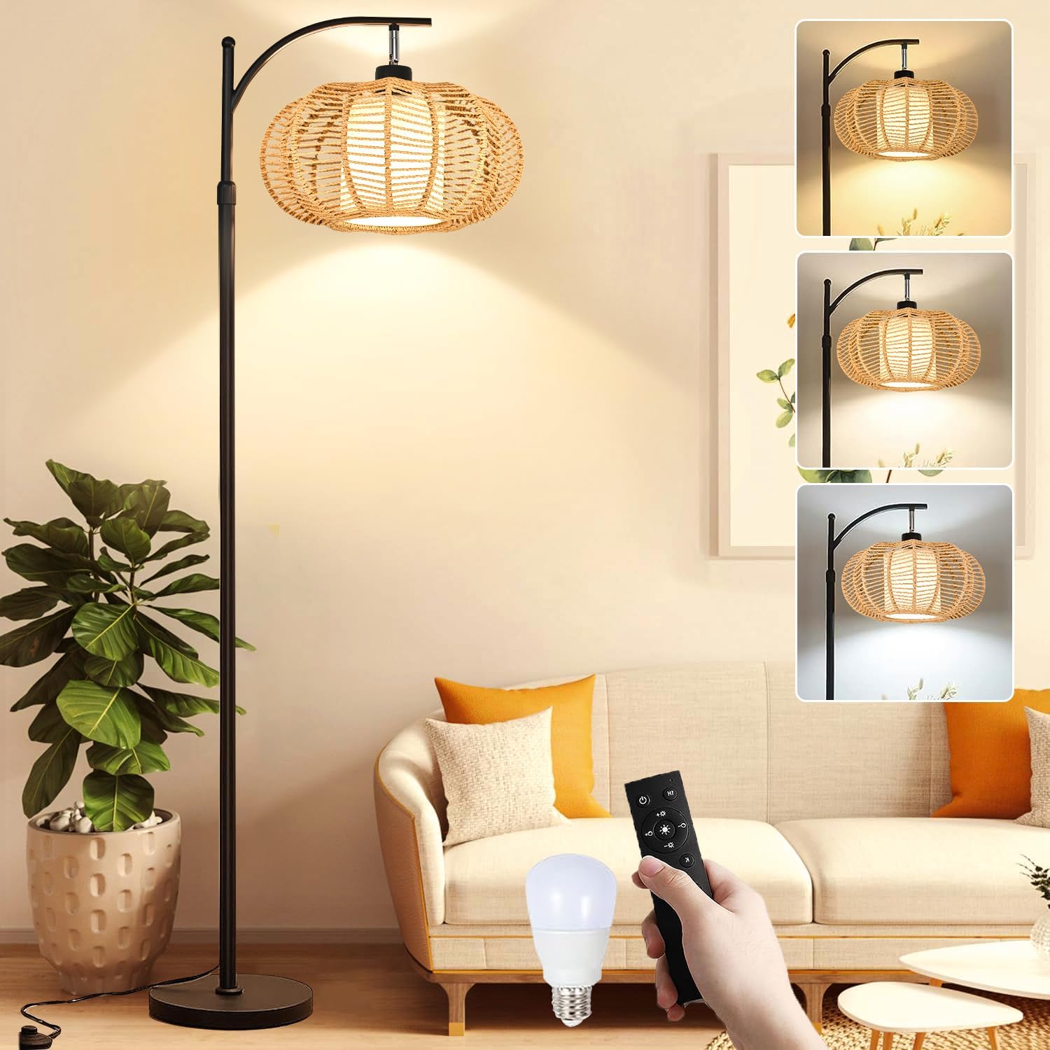 Bogen-Stehlampen für das Wohnzimmer