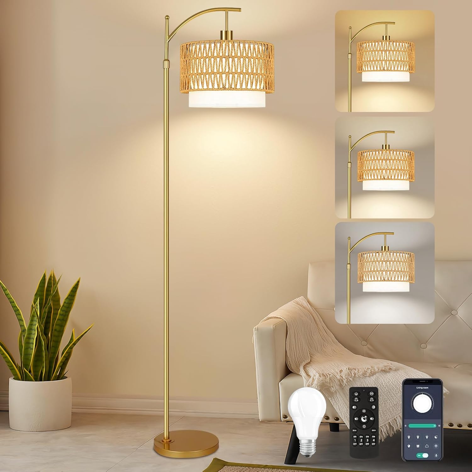 Bogen-Stehlampen für das Wohnzimmer