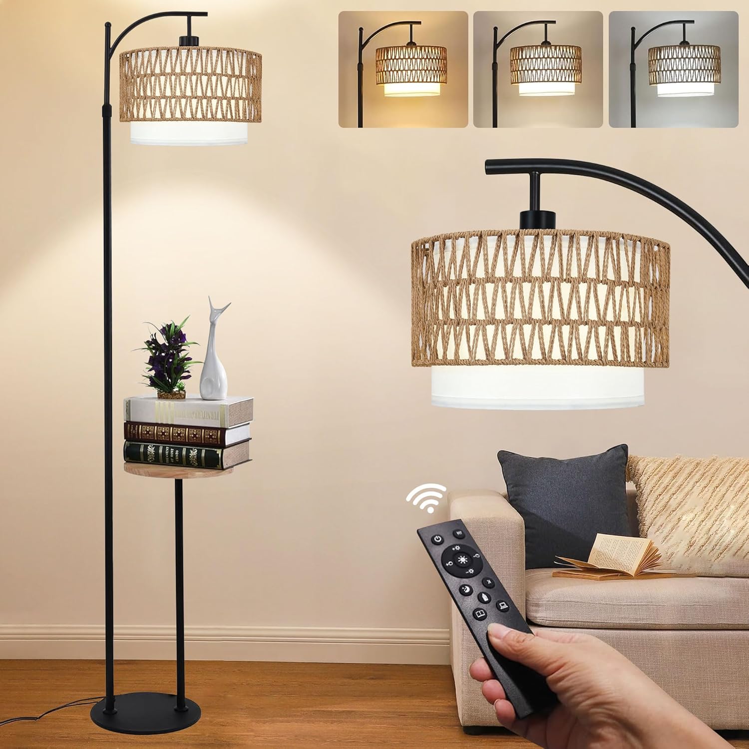 Bogen-Stehlampen für das Wohnzimmer